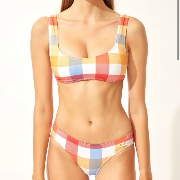 Bikini Set Plaid - Picture 1 of 4